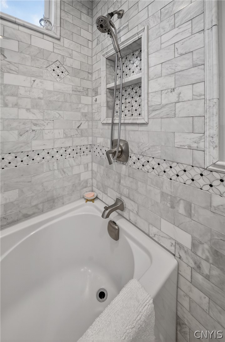 8245 Kirkville Road Manlius, NY 13082 - Photo 24 of 50 Tile work in the bathroom is second to none and ti