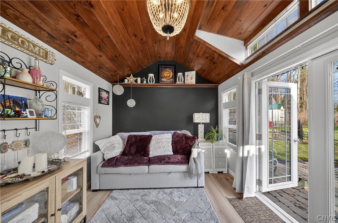 8245 Kirkville Road Manlius, NY 13082 - Photo 40 of 50 The she shed is the star of the show outside. Ele