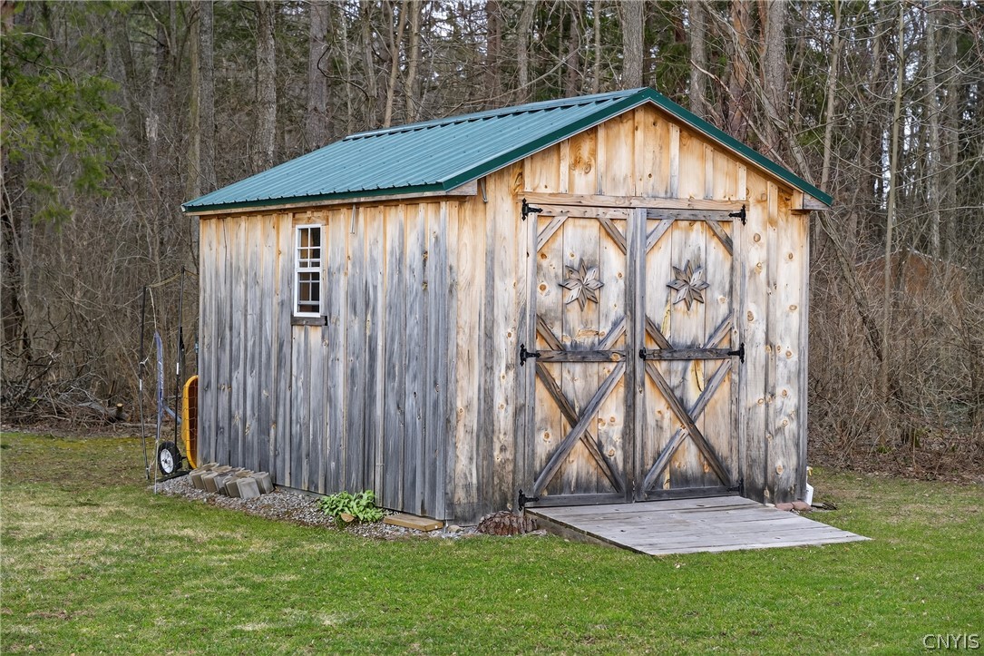 8245 Kirkville Road Manlius, NY 13082 - Photo 46 of 50 10' x 14' Amish built shed to store the John Deere