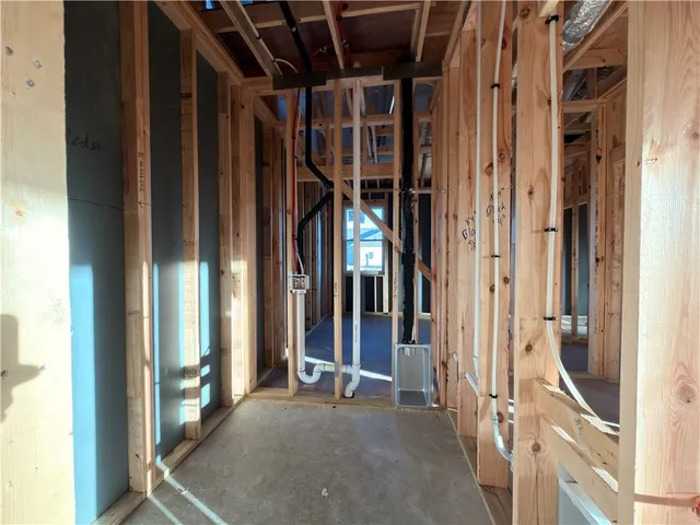 a view of an front door