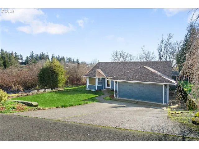 a house with a outdoor space