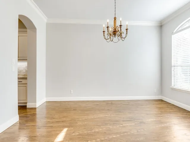 a view of an empty room with window