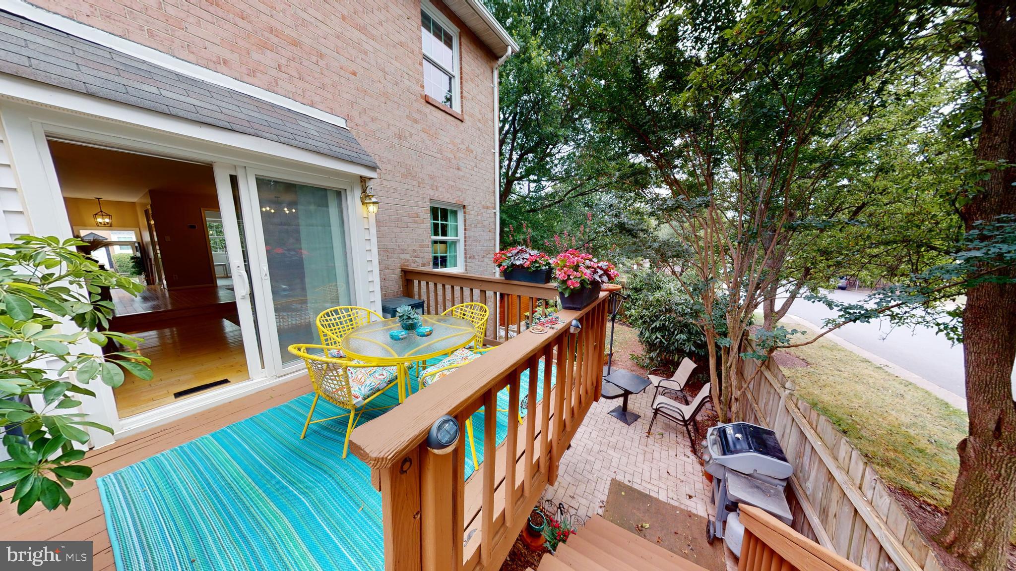 101 Reflection Way Sterling, VA 20164 - Photo 16 of 58 Deck has steps to huge yard