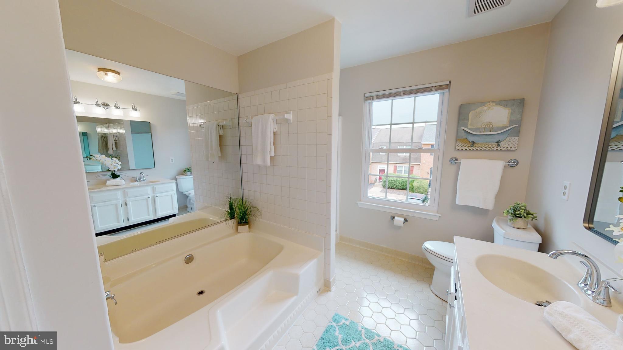 101 Reflection Way Sterling, VA 20164 - Photo 24 of 58 Sunny Window in Bathroom