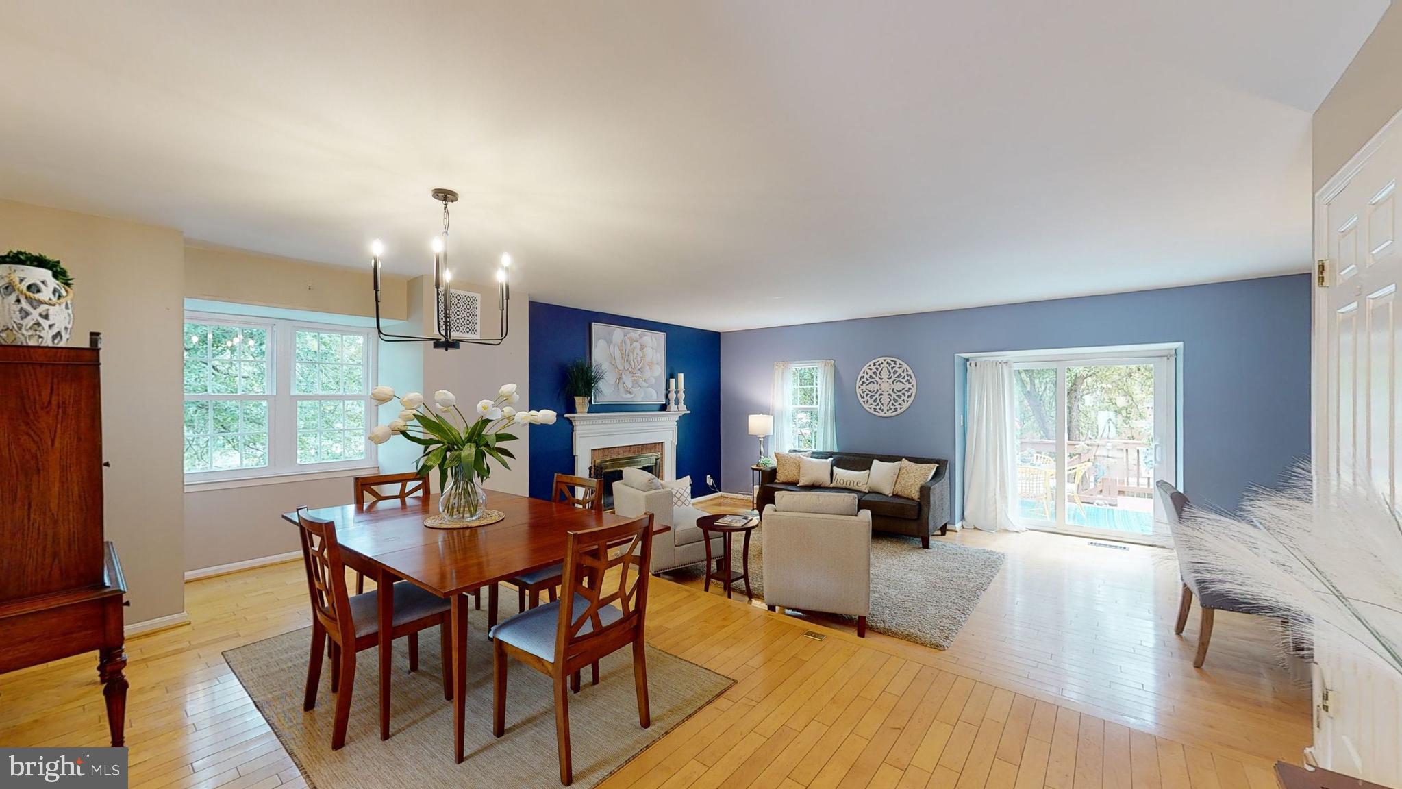 101 Reflection Way Sterling, VA 20164 - Photo 55 of 58 Open Floorplan with Hardwood Floors