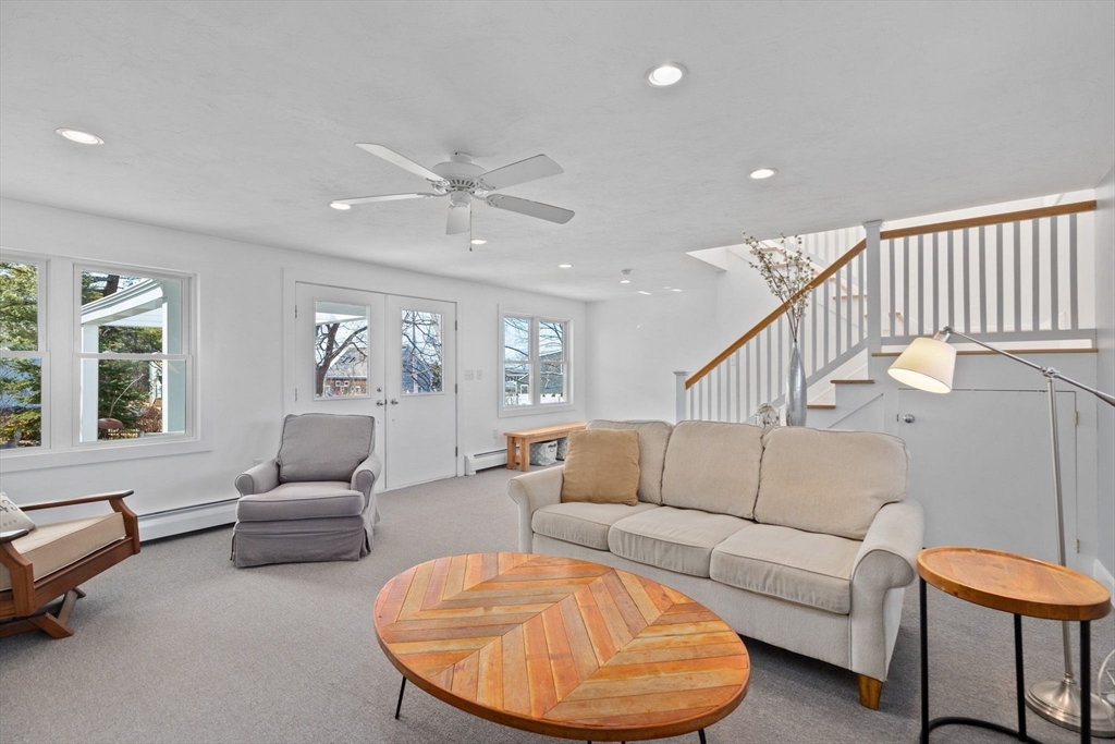 189 Wompatuck Road Hingham, MA 02043 - Photo 25 of 40 a living room with furniture and a large window