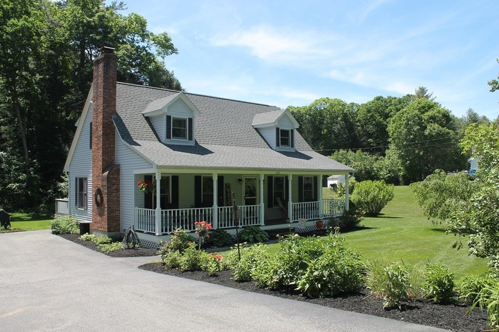 332 Lower Hampden Road Monson, MA 01057 - Photo 3 of 30 front view of house with a yard