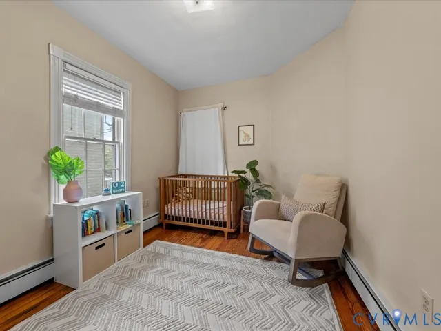 a room with furniture and a window