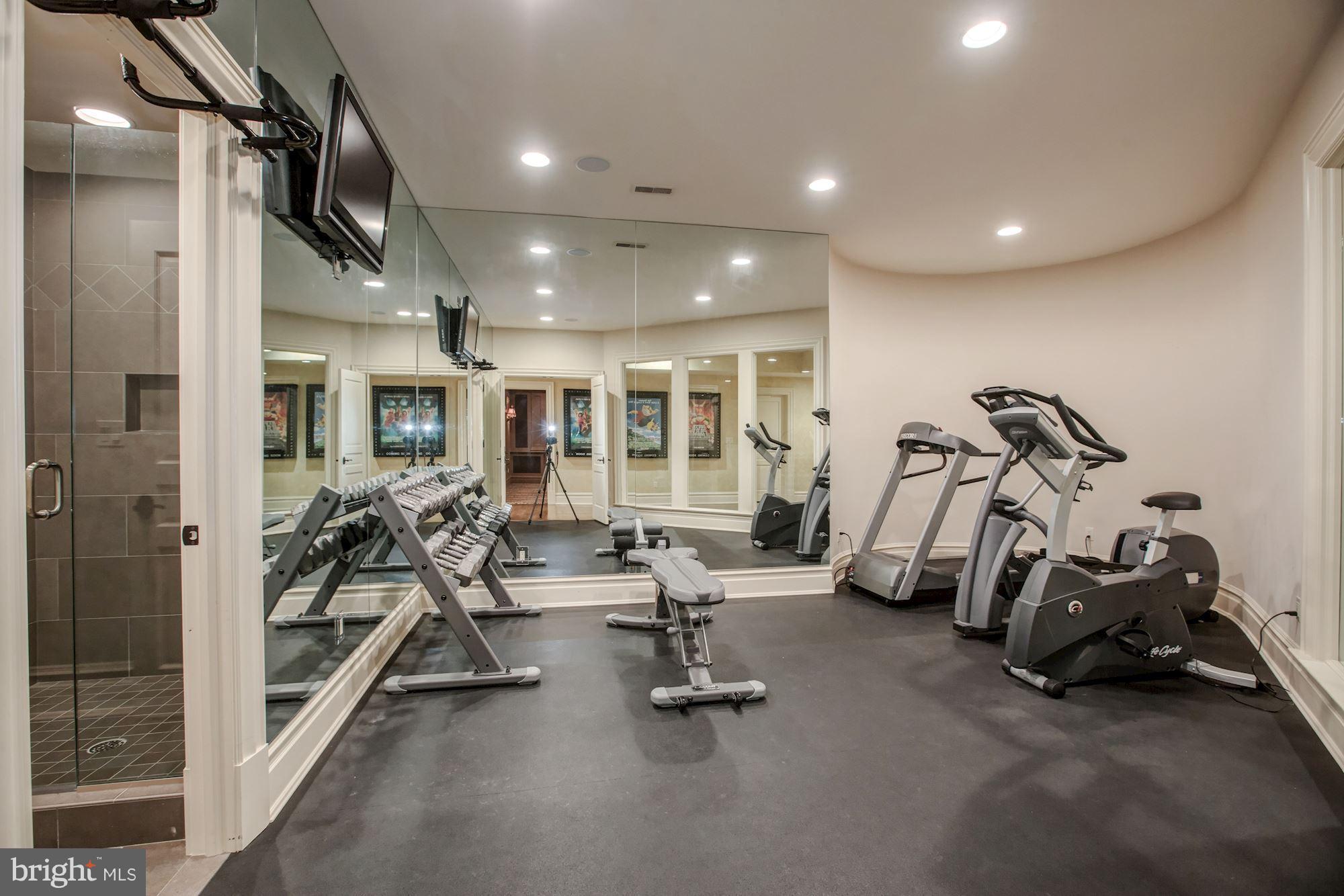 1004 Founders Ridge Lane McLean, VA 22102 - Photo 25 of 30 Lower Level Gym