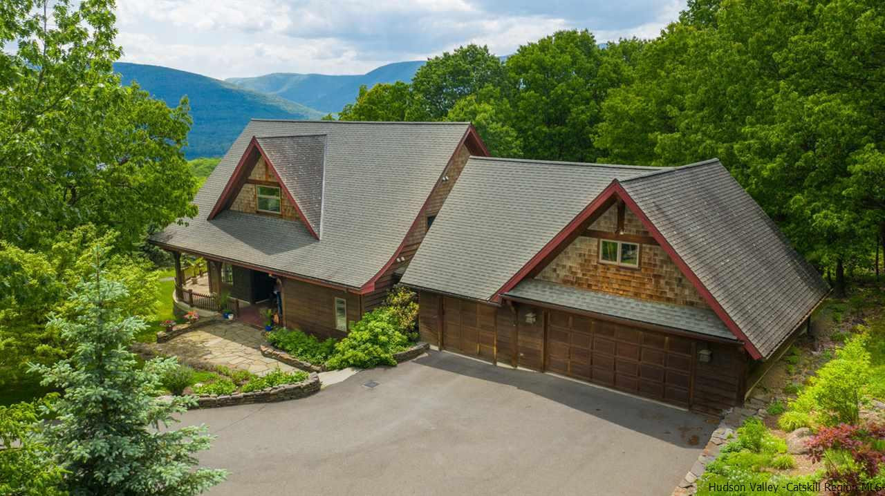 9 Torrens Hook Road, Unit DANCING ROCK Shokan, NY 12481 - Photo 3 of 23 an aerial view of a house with yard