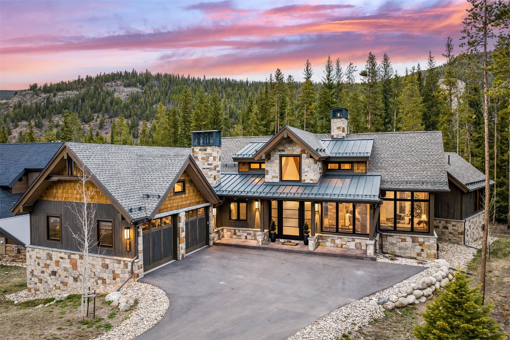 99 Independence Lane Keystone, CO 80435 - Photo 47 of 50 a view of a house with a yard and balcony