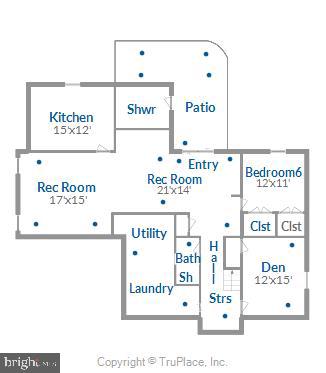 13929 Falconcrest Road Germantown, MD 20874 - Photo 75 of 76 Lower level floor plan