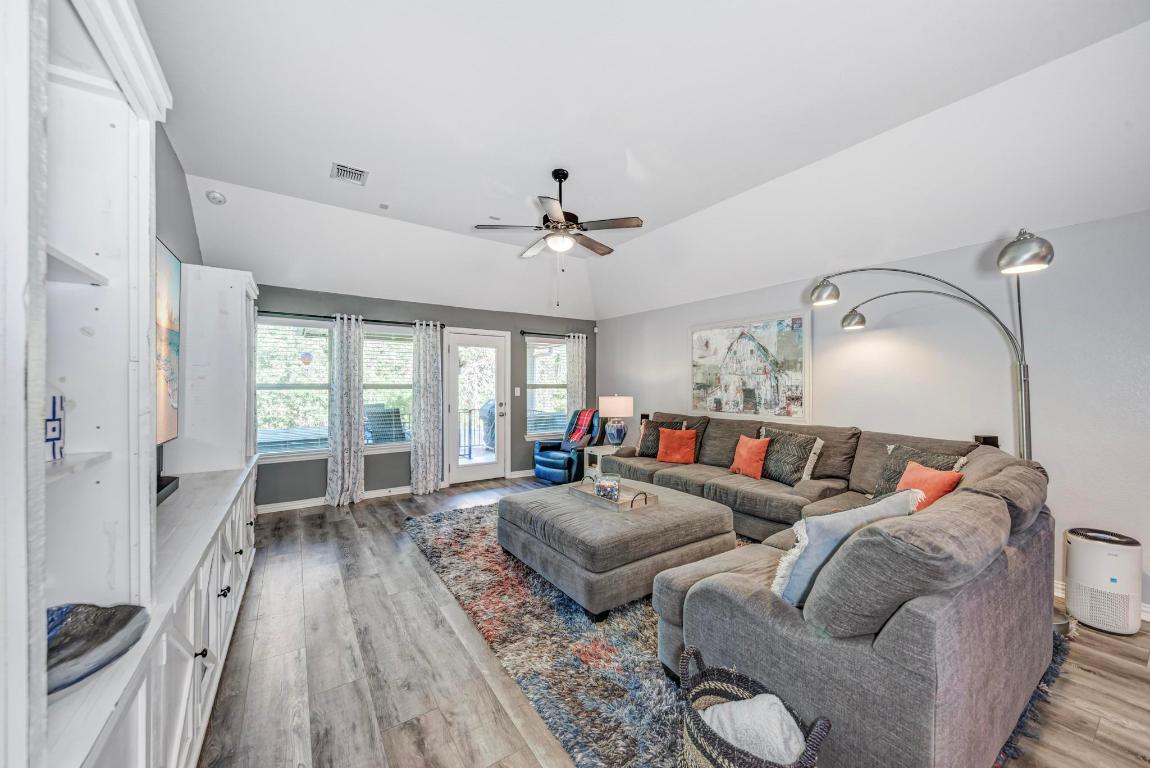 3101 Diego Cove Round Rock, TX 78665 - Photo 15 of 40 a living room with furniture and a wooden floor