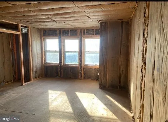 a view of a walk in closet