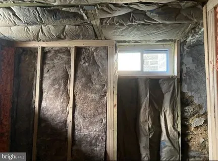 a close view of walk in closet