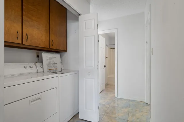 a room with storage and utility