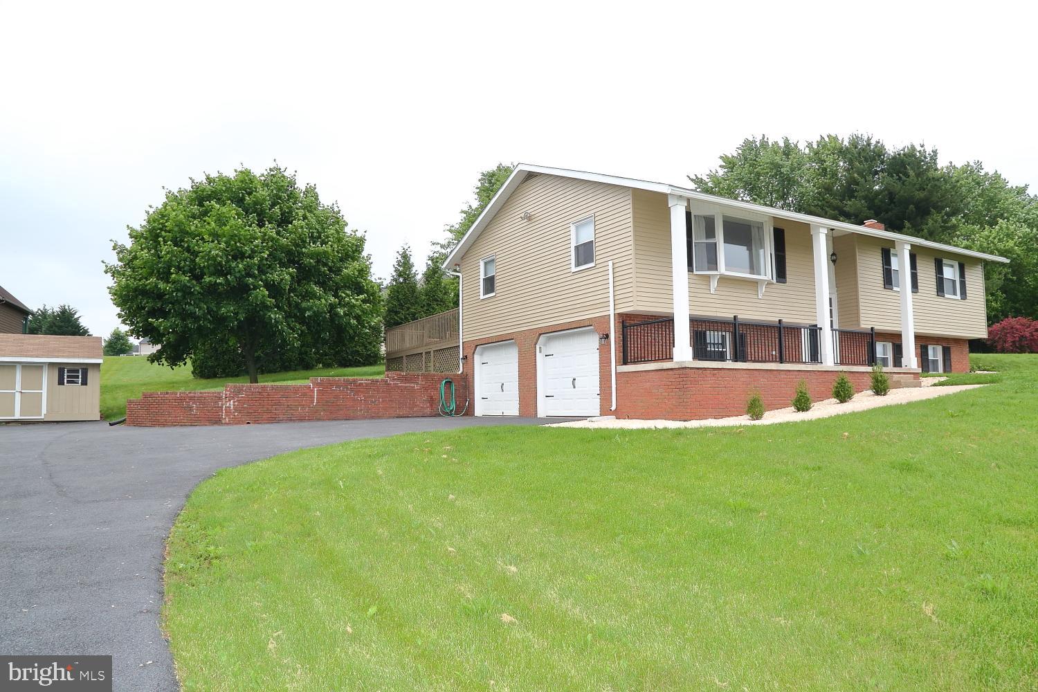Large driveway