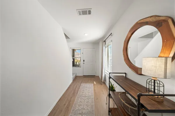 wooden floor in a gallery