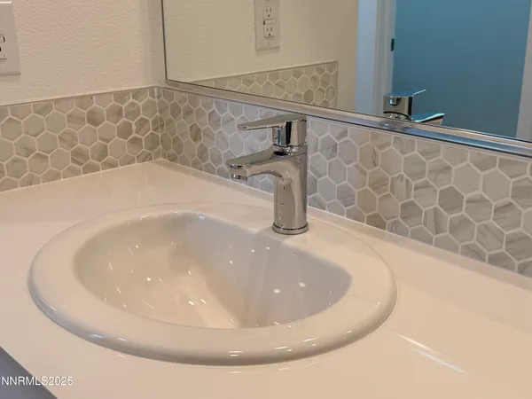 a close view of a sink