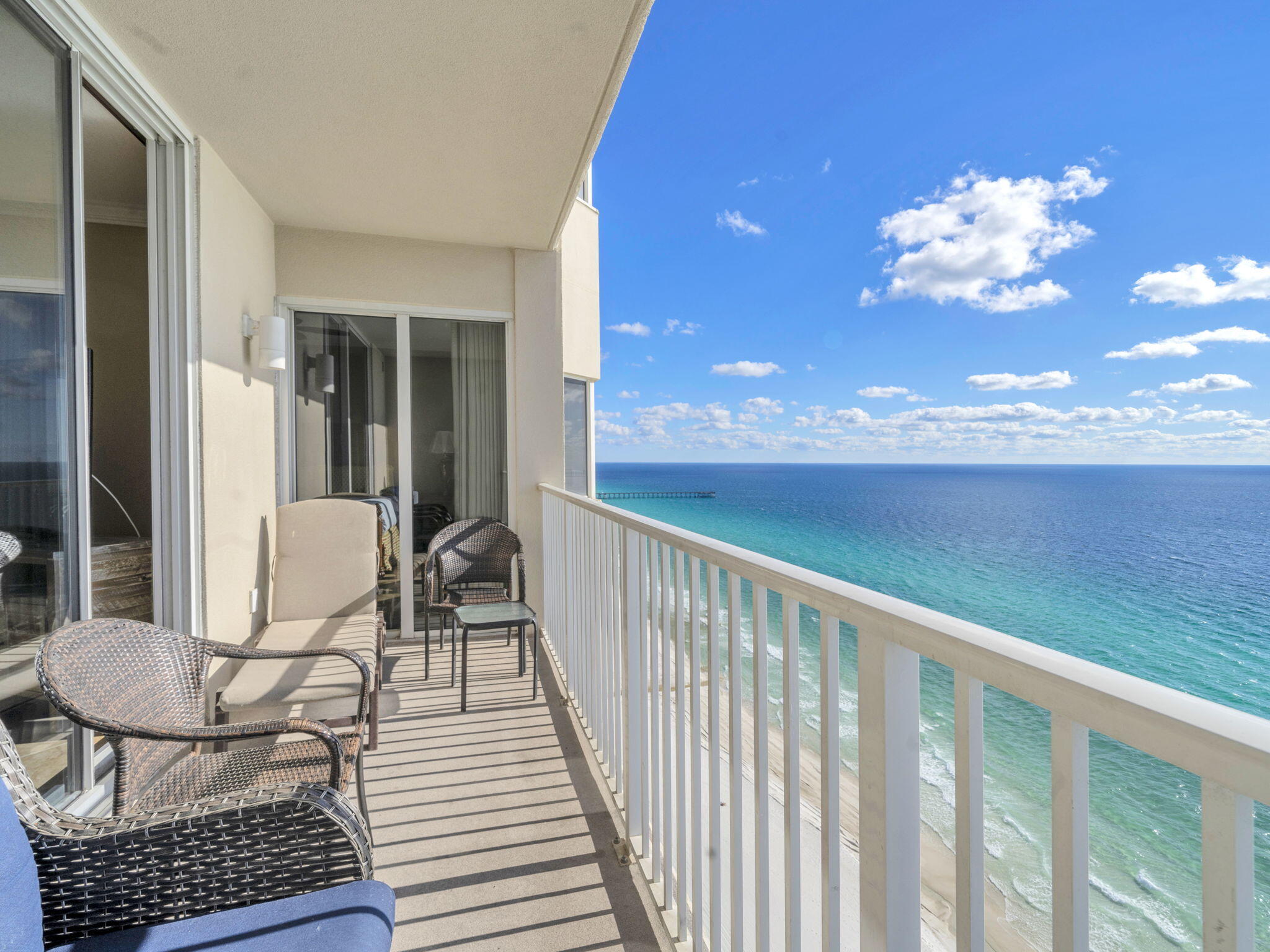 16819 Front Beach Road, Unit 2108 Panama City Beach, FL 32413 - Photo 29 of 55 Balcony View 3
