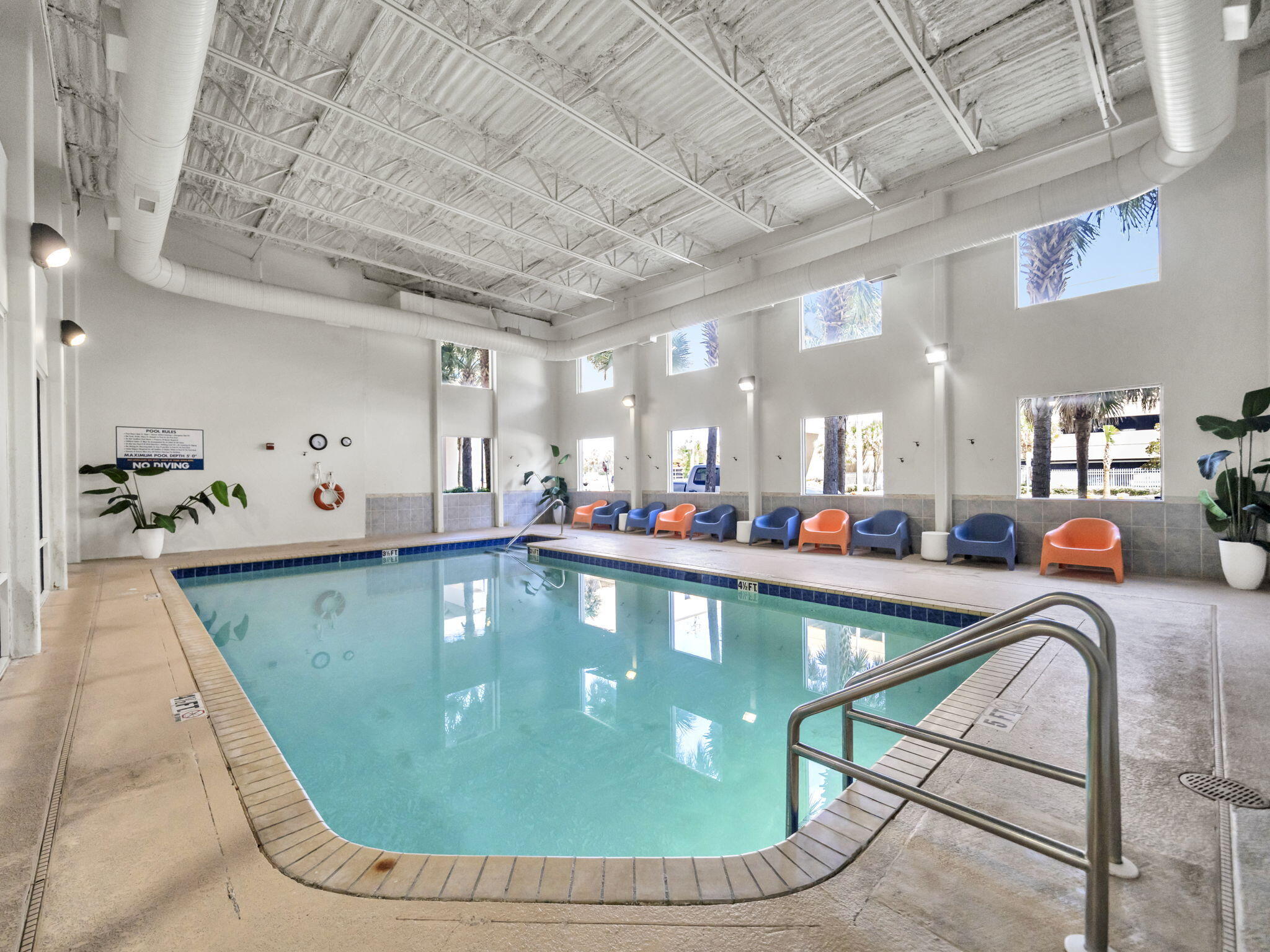 16819 Front Beach Road, Unit 2108 Panama City Beach, FL 32413 - Photo 51 of 55 Indoor Heated Pool