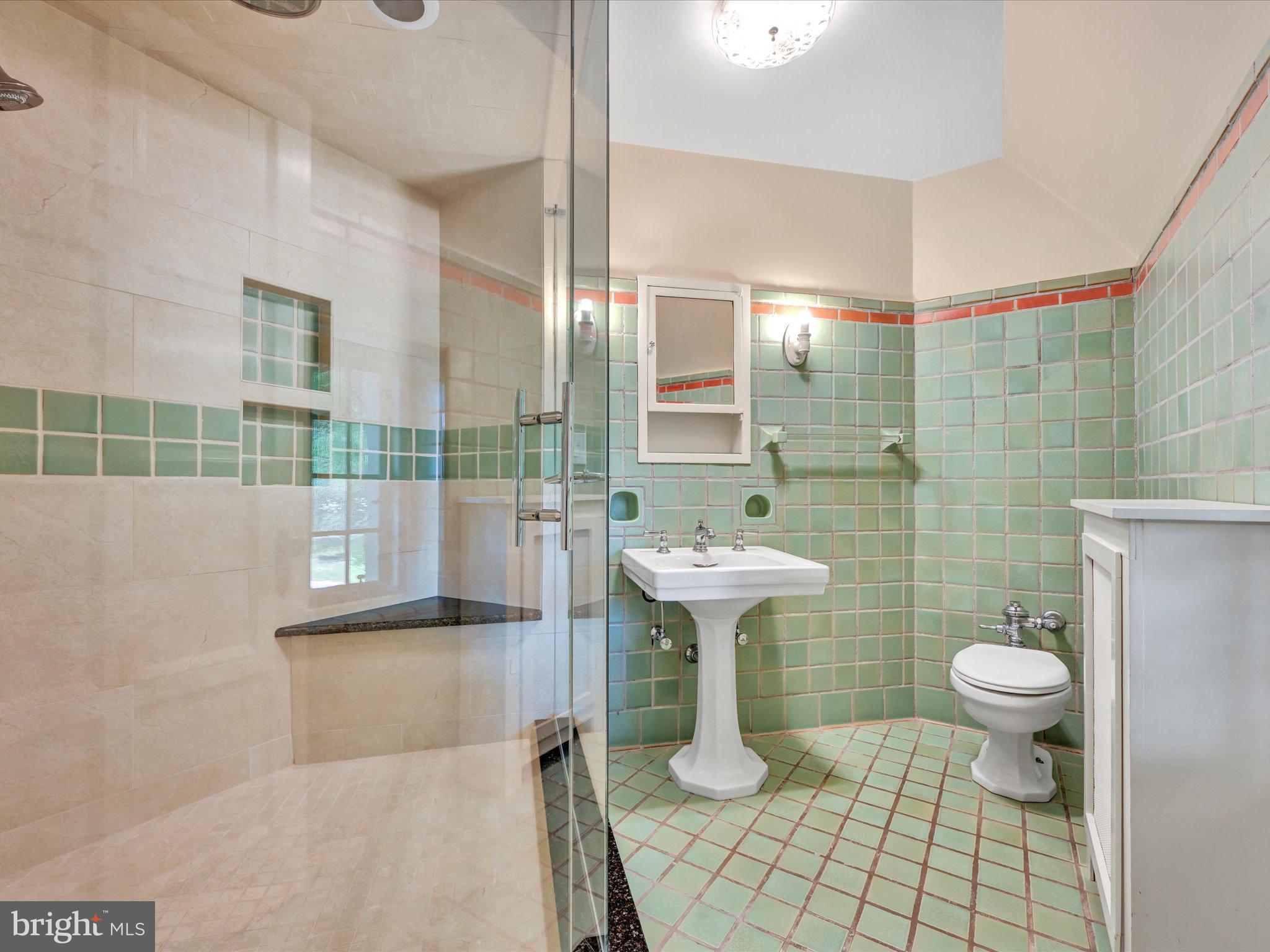 405 North Tulpehocken Road Reading, PA 19601 - Photo 29 of 111 a bathroom with a sink toilet and shower