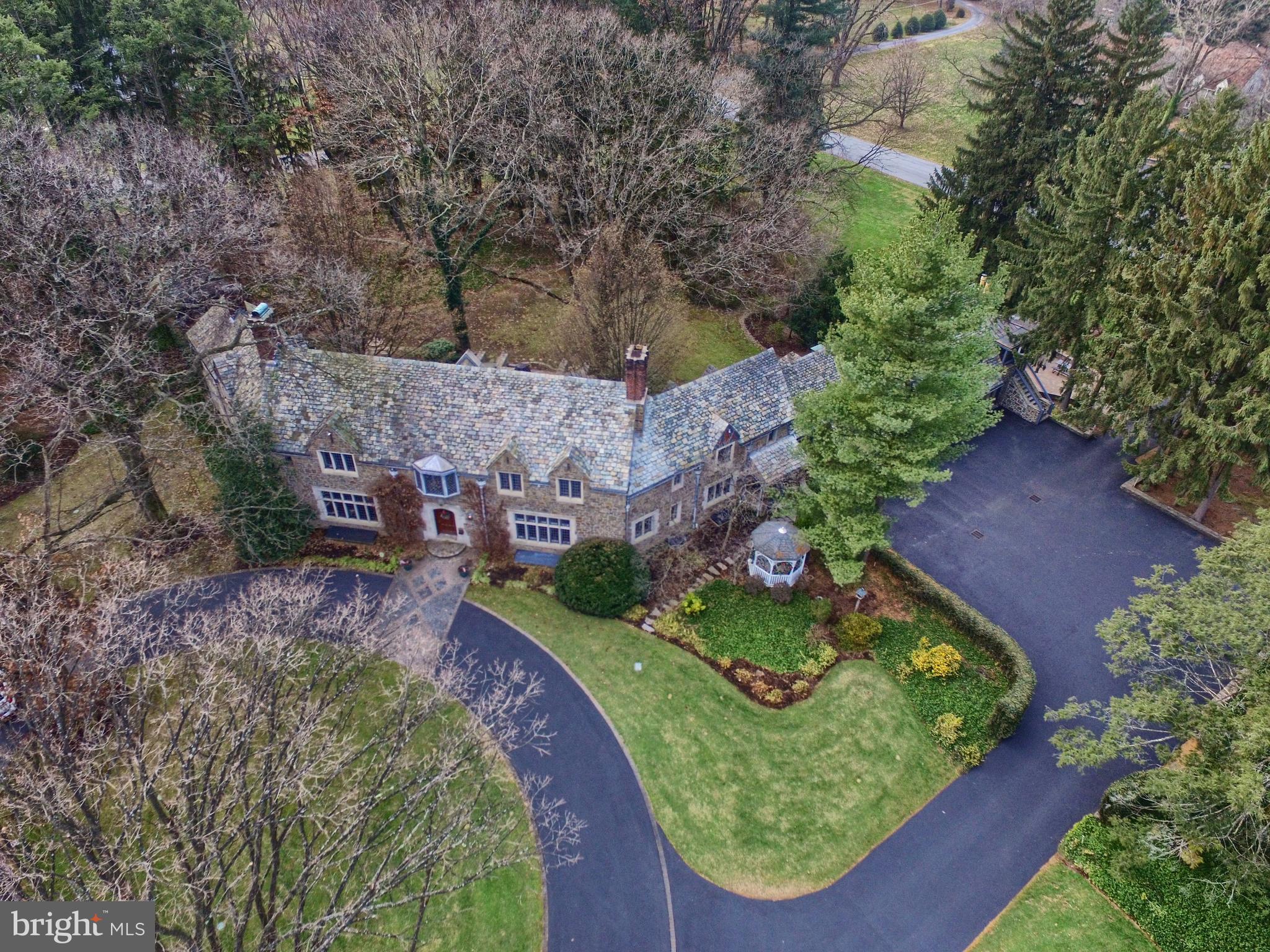 405 North Tulpehocken Road Reading, PA 19601 - Photo 63 of 111 an aerial view of a house with garden