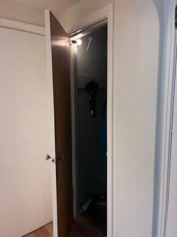 a view of a elevator