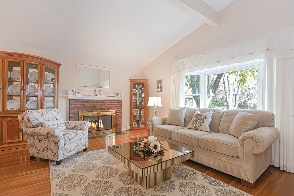 23 Edward Street Canton, MA 02021 - Photo 19 of 40 a living room with furniture and a fireplace
