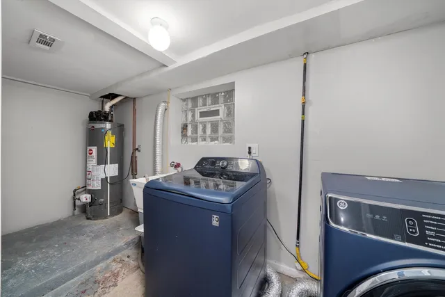 a room with furniture and window