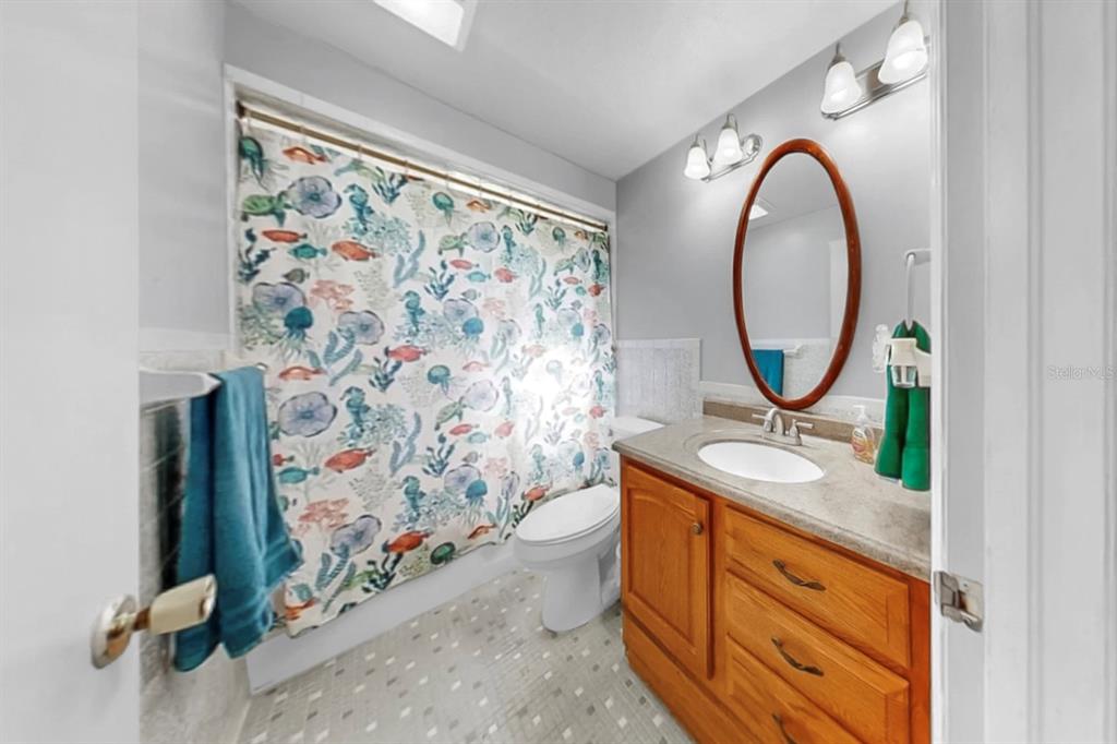 38919 3rd Avenue Zephyrhills, FL 33542 - Photo 17 of 36 a bathroom with a sink and a mirror