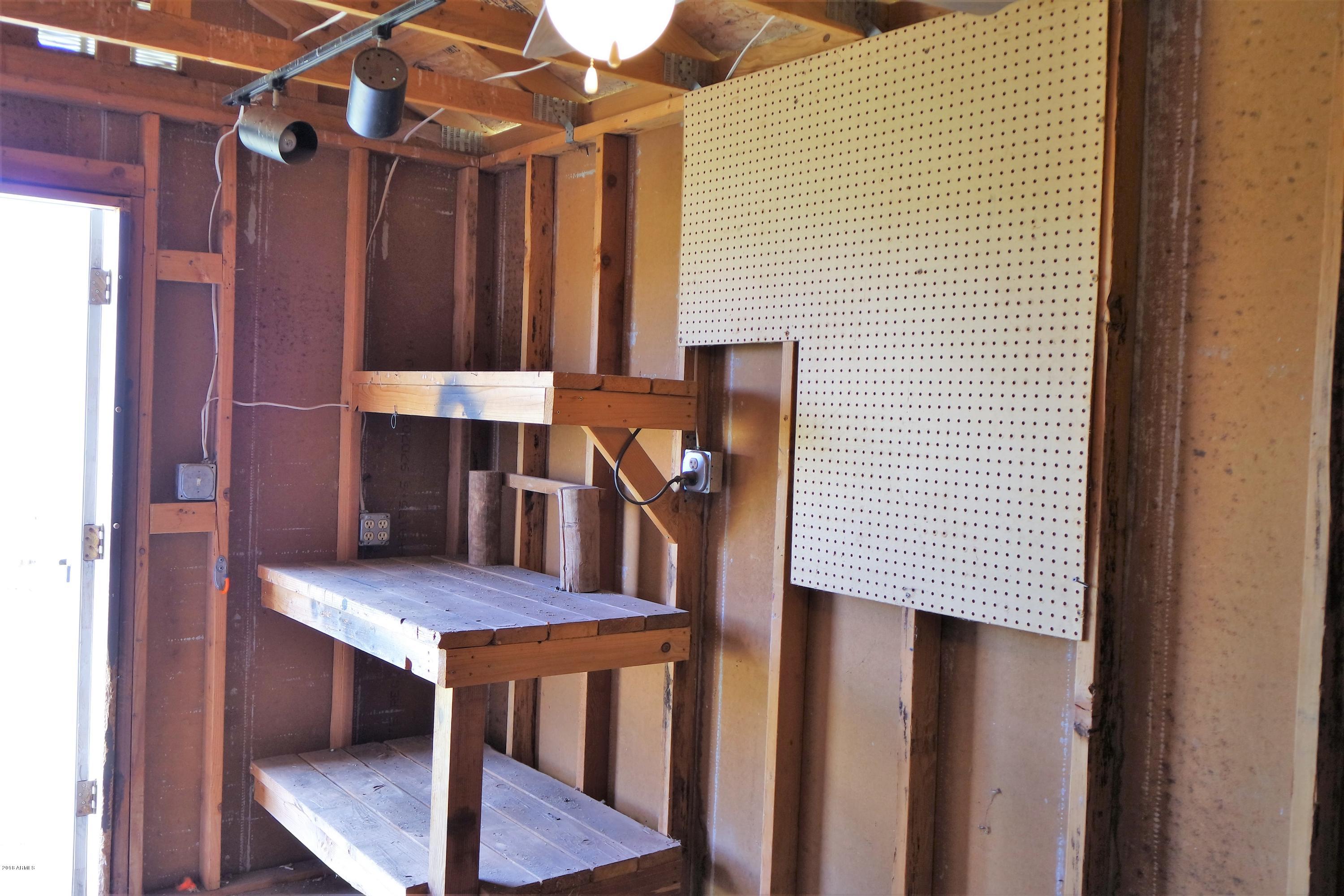 7092 Rocky Rim Road Show Low, AZ 85901 - Photo 49 of 50 Work Shed interior