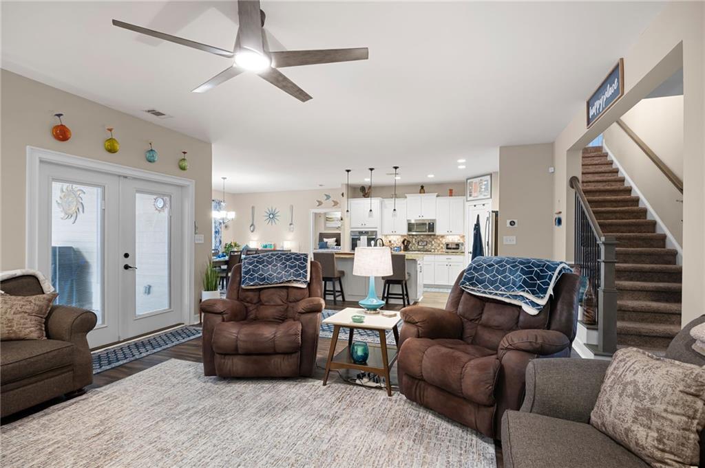 102 Kirk Drive Dallas, GA 30132 - Photo 7 of 28 a living room with furniture and wooden floor