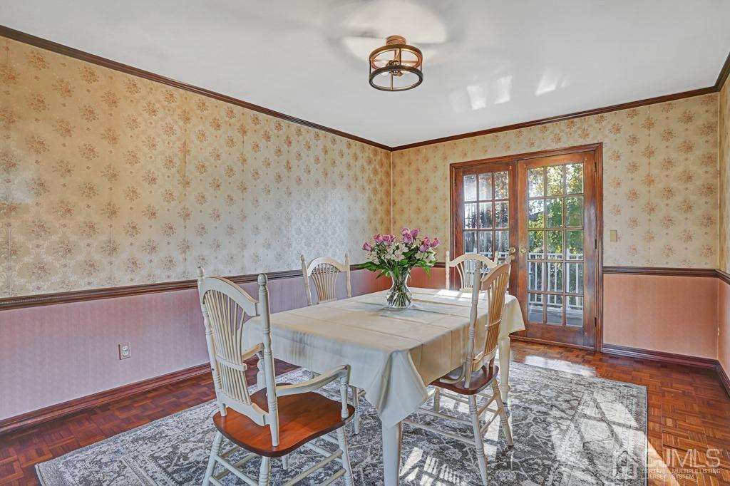 134 Benart Place Middlesex, NJ 08846 - Photo 7 of 28 a view of a dining room with furniture window and wooden floor