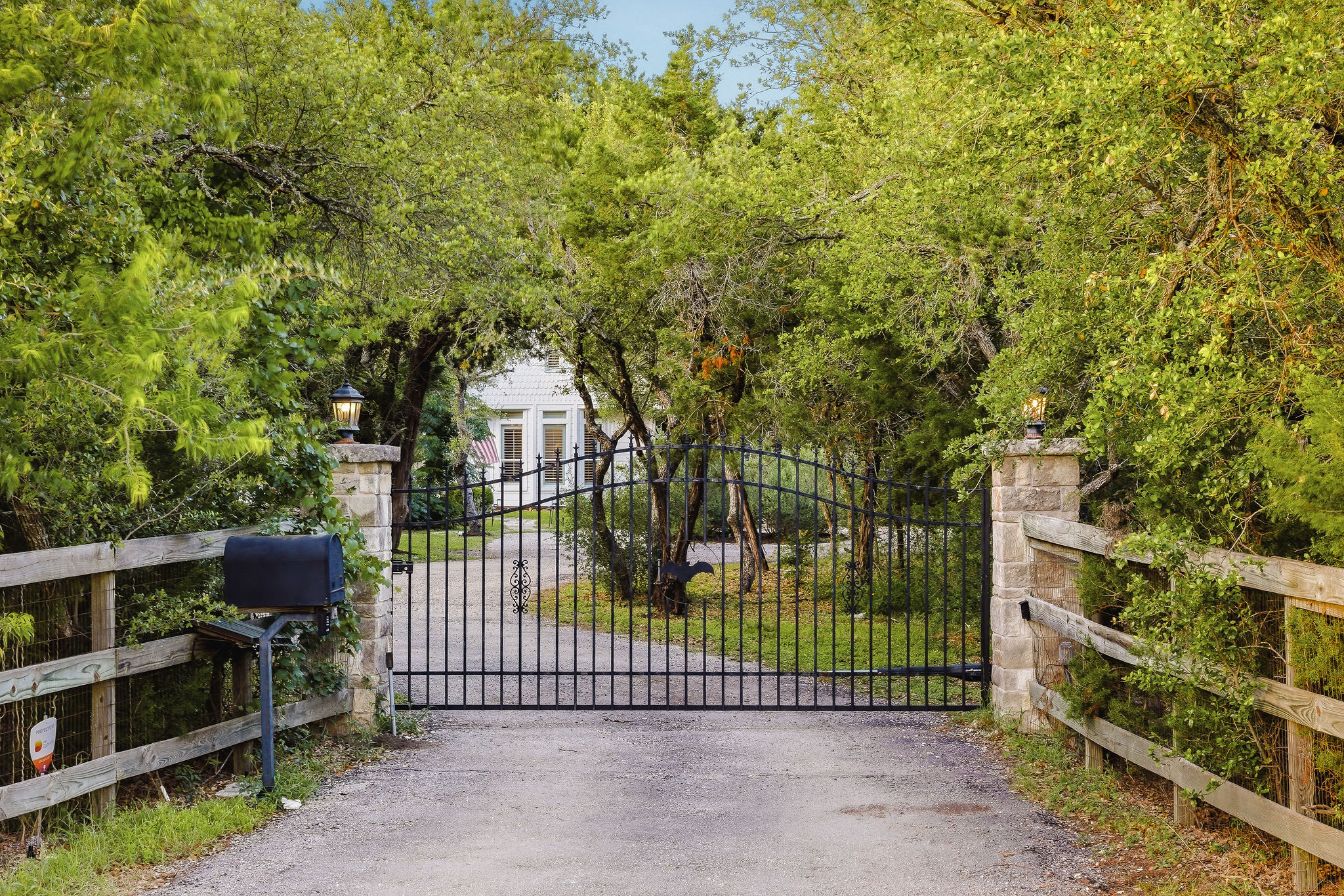 9008 Zyle Road Austin, TX 78737 - Photo 6 of 40 Gated property allows for ultimate privacy.