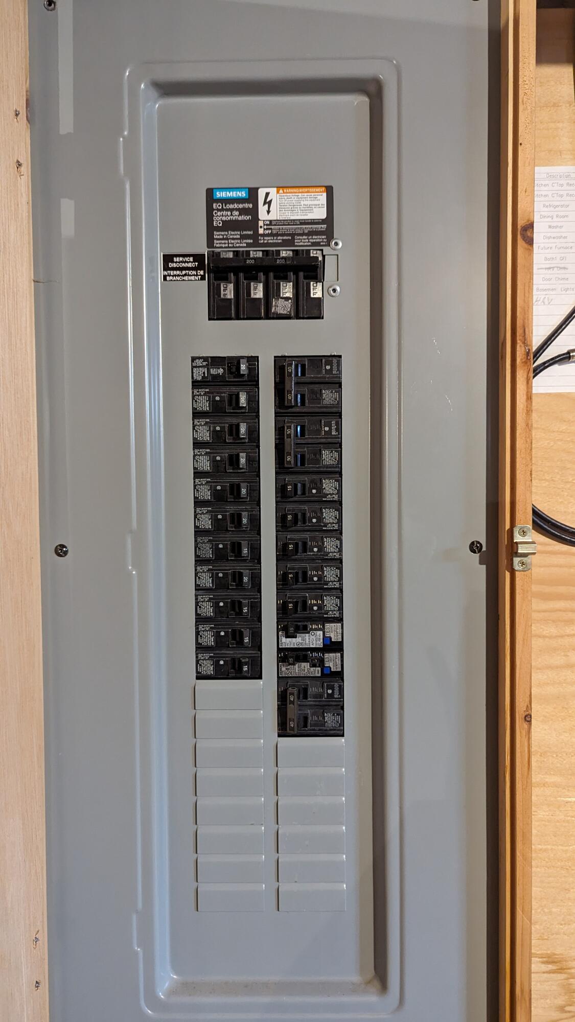41 Cardinal Way Bangor, ME 04401 - Photo 37 of 39 Electrical Panel