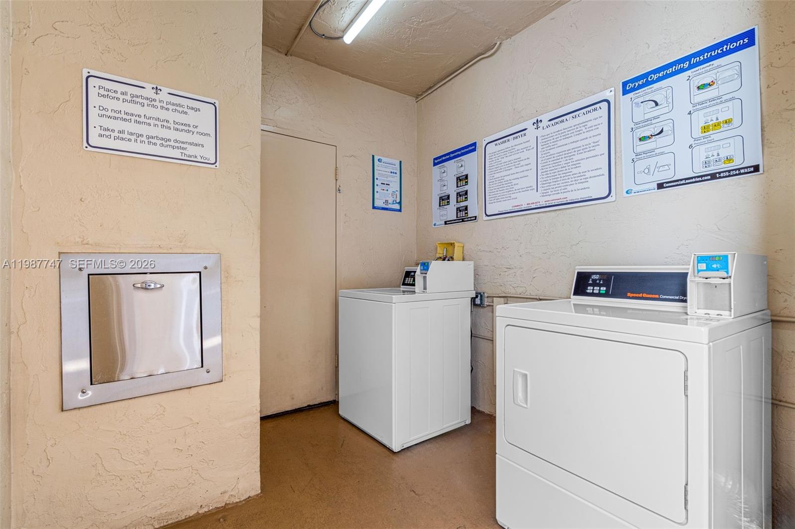 7765 Southwest 86th Street, Unit F2303 Miami, FL 33143 - Photo 36 of 50 a utility room with dryer and washer