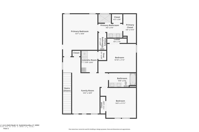 a picture of a floor plan