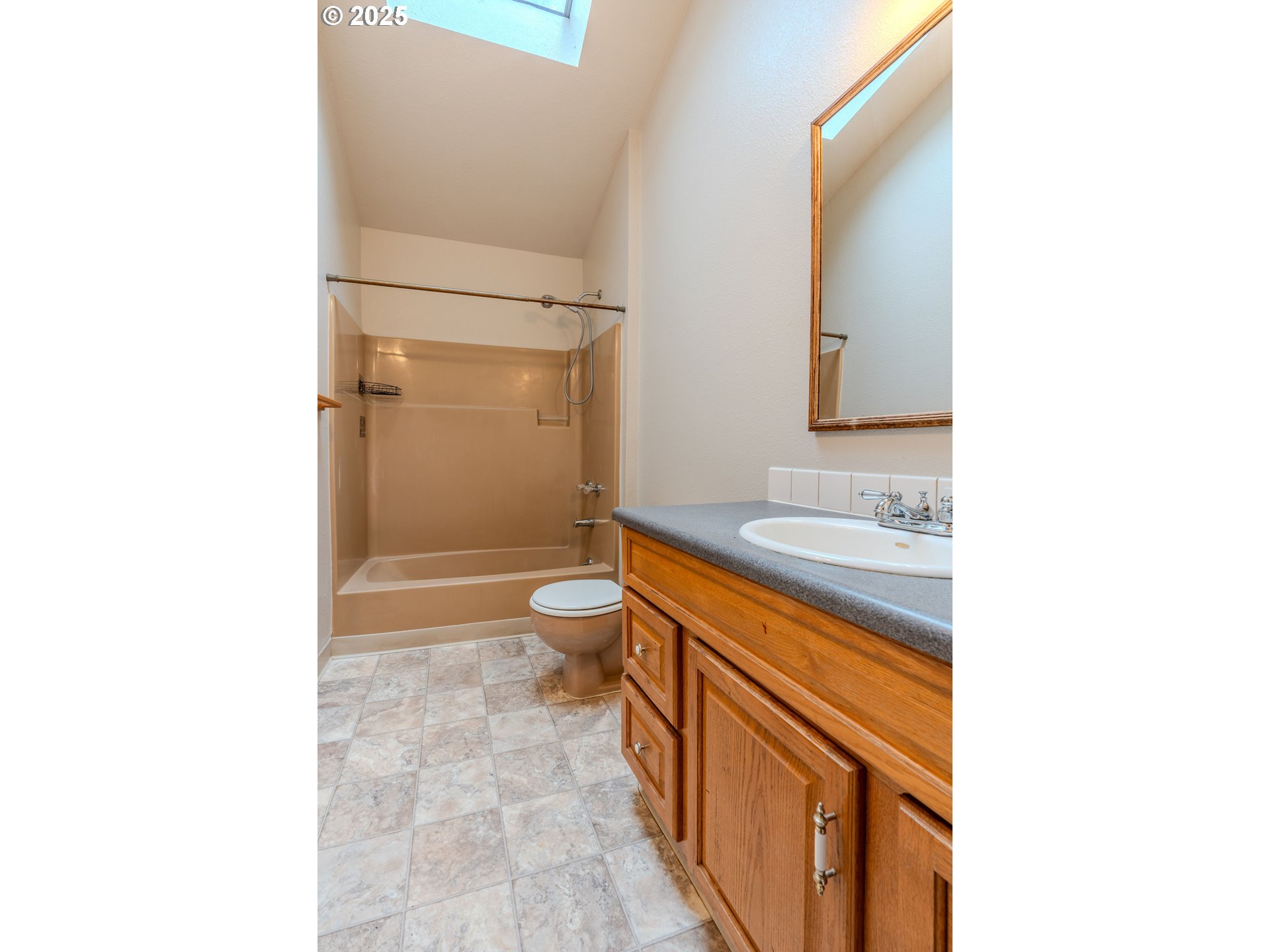 35709 Southeast Lusted Road Boring, OR 97009 - Photo 36 of 48 a bathroom with a sink a toilet and shower