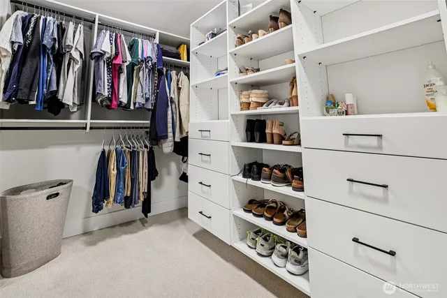 a room with furniture and window