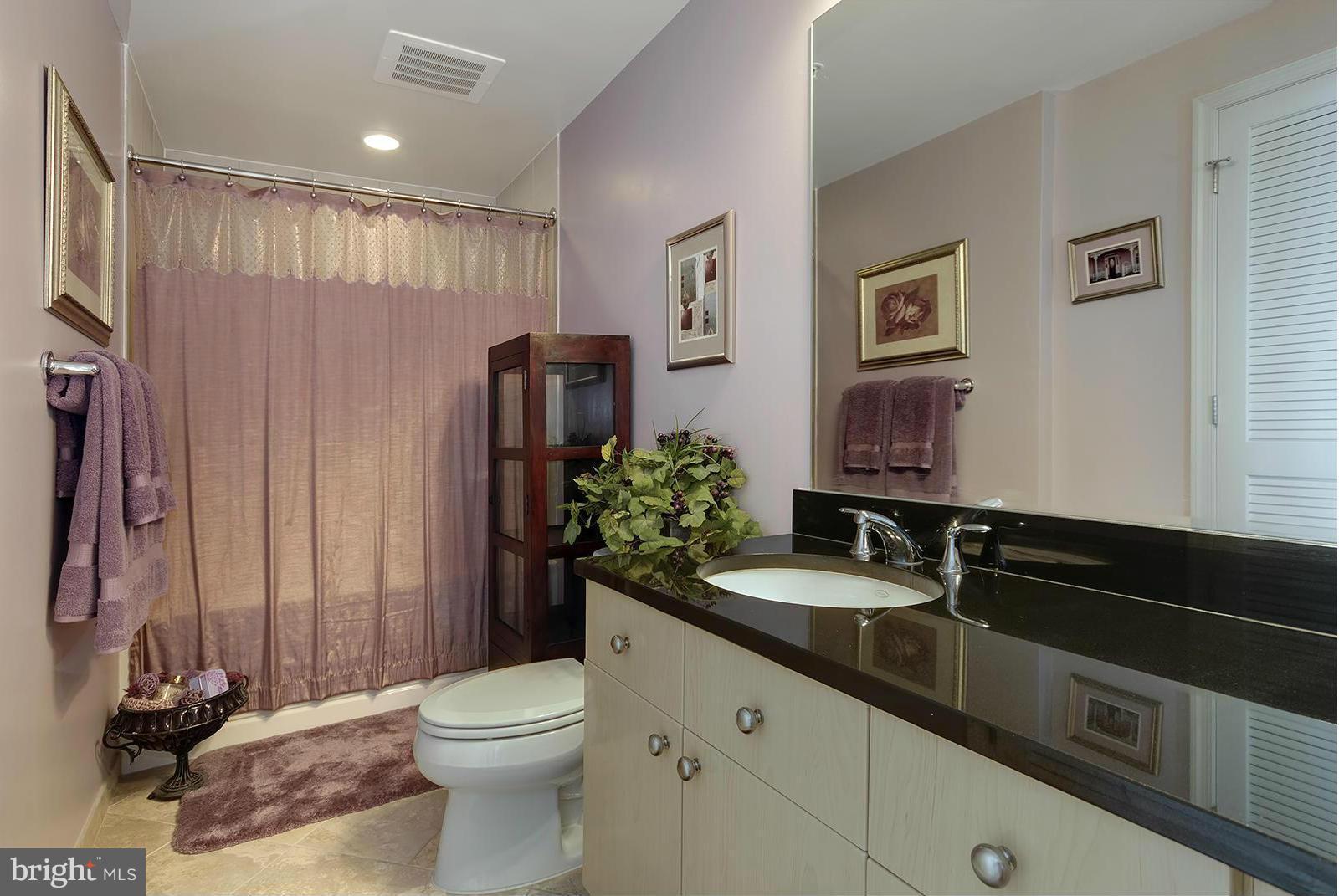 11990 Market Street, Unit 801 Reston, VA 20190 - Photo 16 of 25 a bathroom with a sink a toilet and a mirror