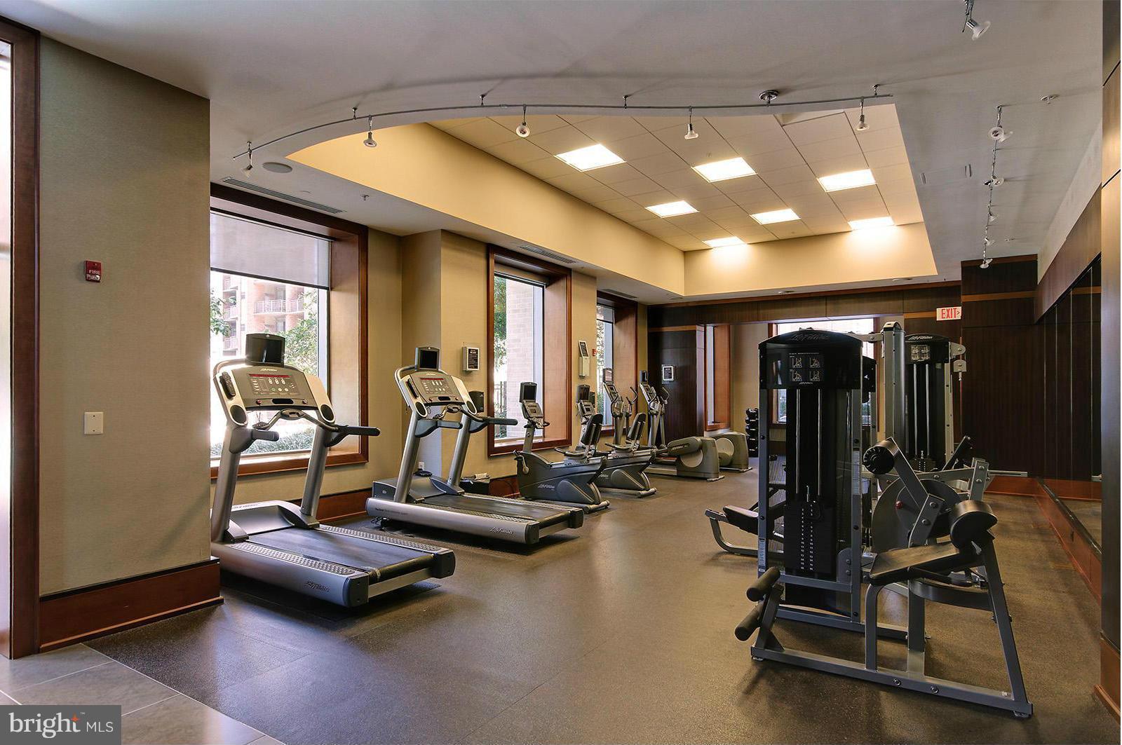 11990 Market Street, Unit 801 Reston, VA 20190 - Photo 24 of 25 a view of a room with gym equipment
