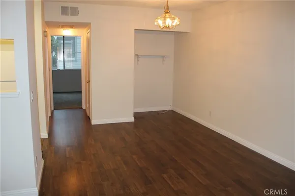 wooden floor in an empty room