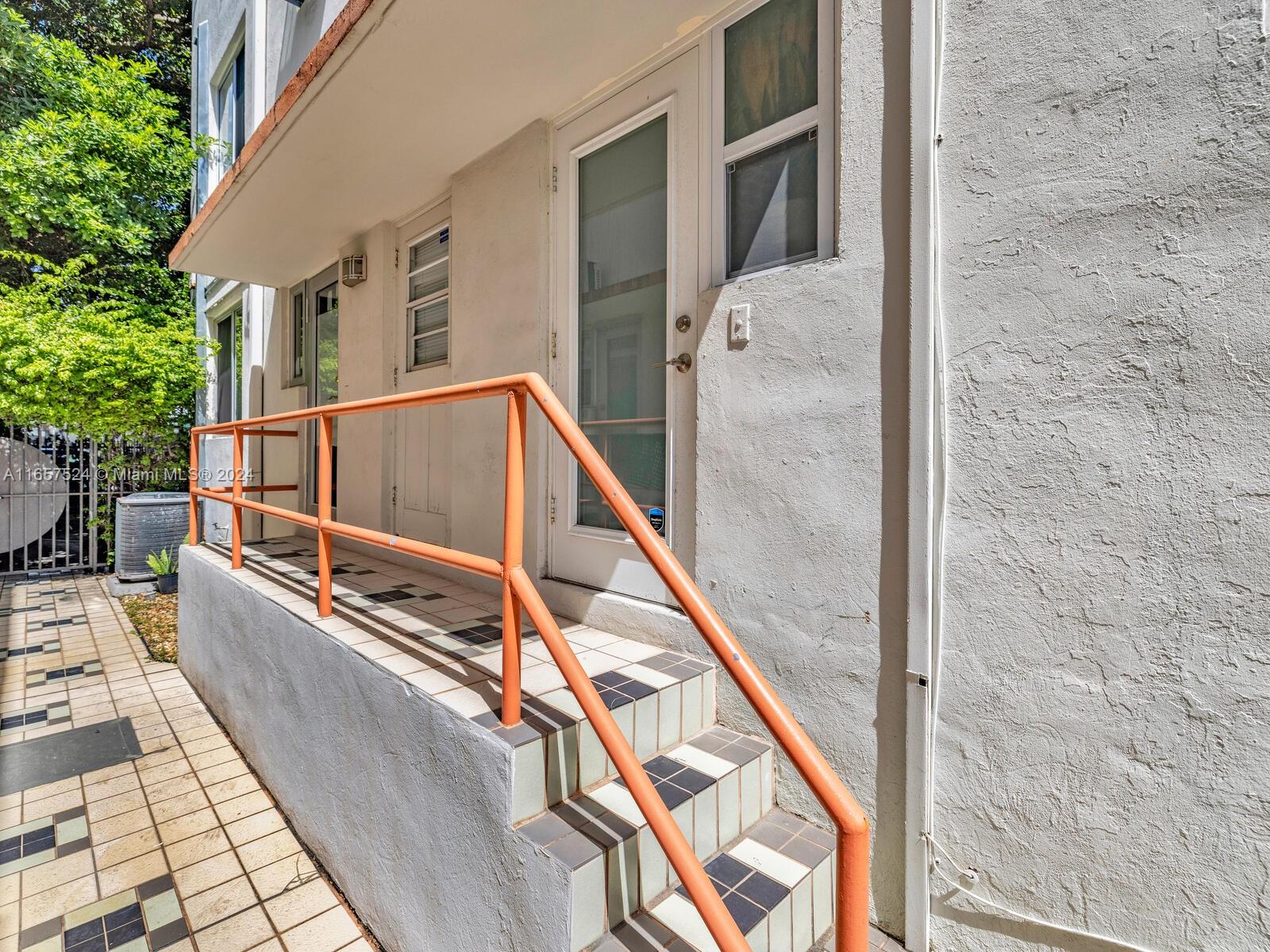742 12th Street, Unit 2 Miami Beach, FL 33139 - Photo 21 of 27 a view of balcony with a potted plant