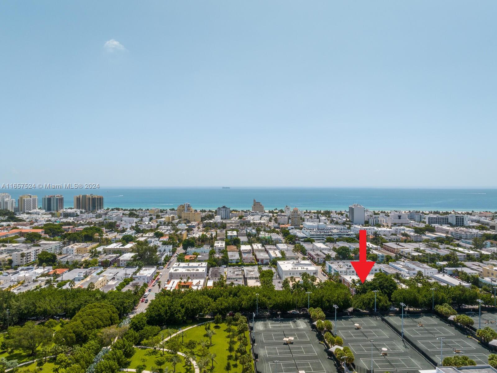 742 12th Street, Unit 2 Miami Beach, FL 33139 - Photo 27 of 27 an aerial view of multiple house