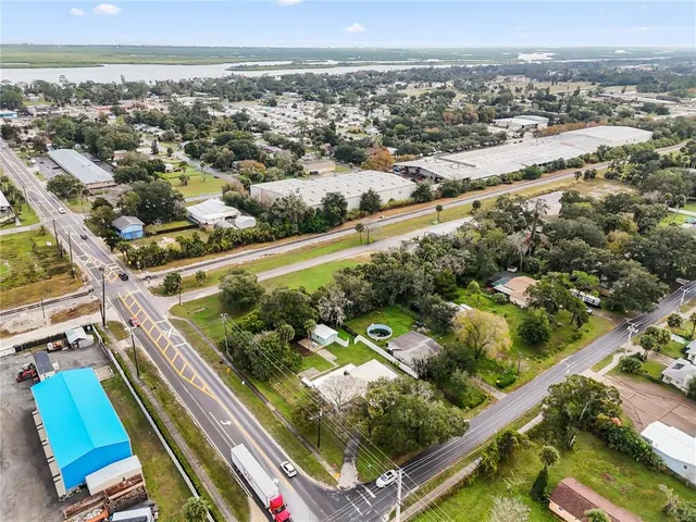 a view of swimming pool with an ocean view