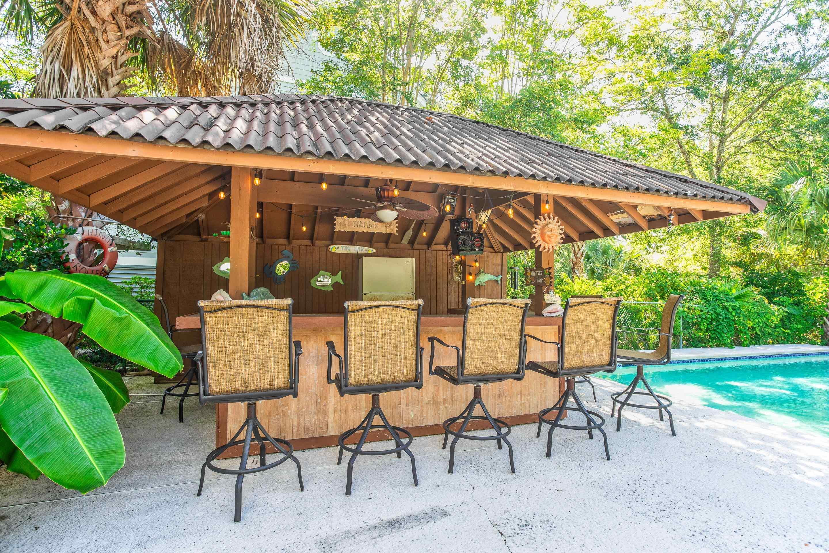 4907 Woodview Lane Myrtle Beach, SC 29575 - Photo 24 of 30 View of patio with a gazebo and an outdoor pool