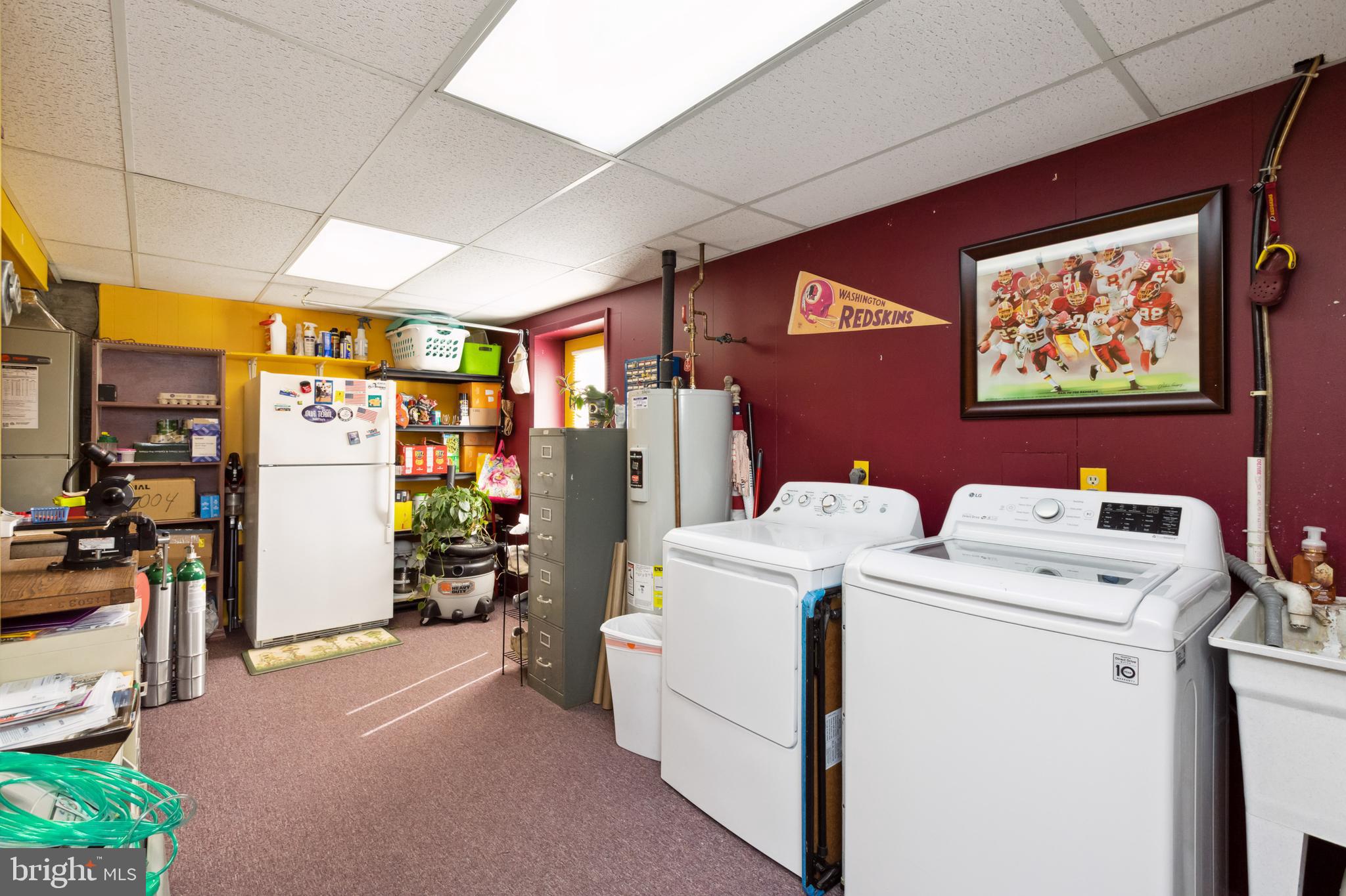 2652 Walston Road Mount Airy, MD 21771 - Photo 27 of 40 Laundry/Storage/Work Bench Area