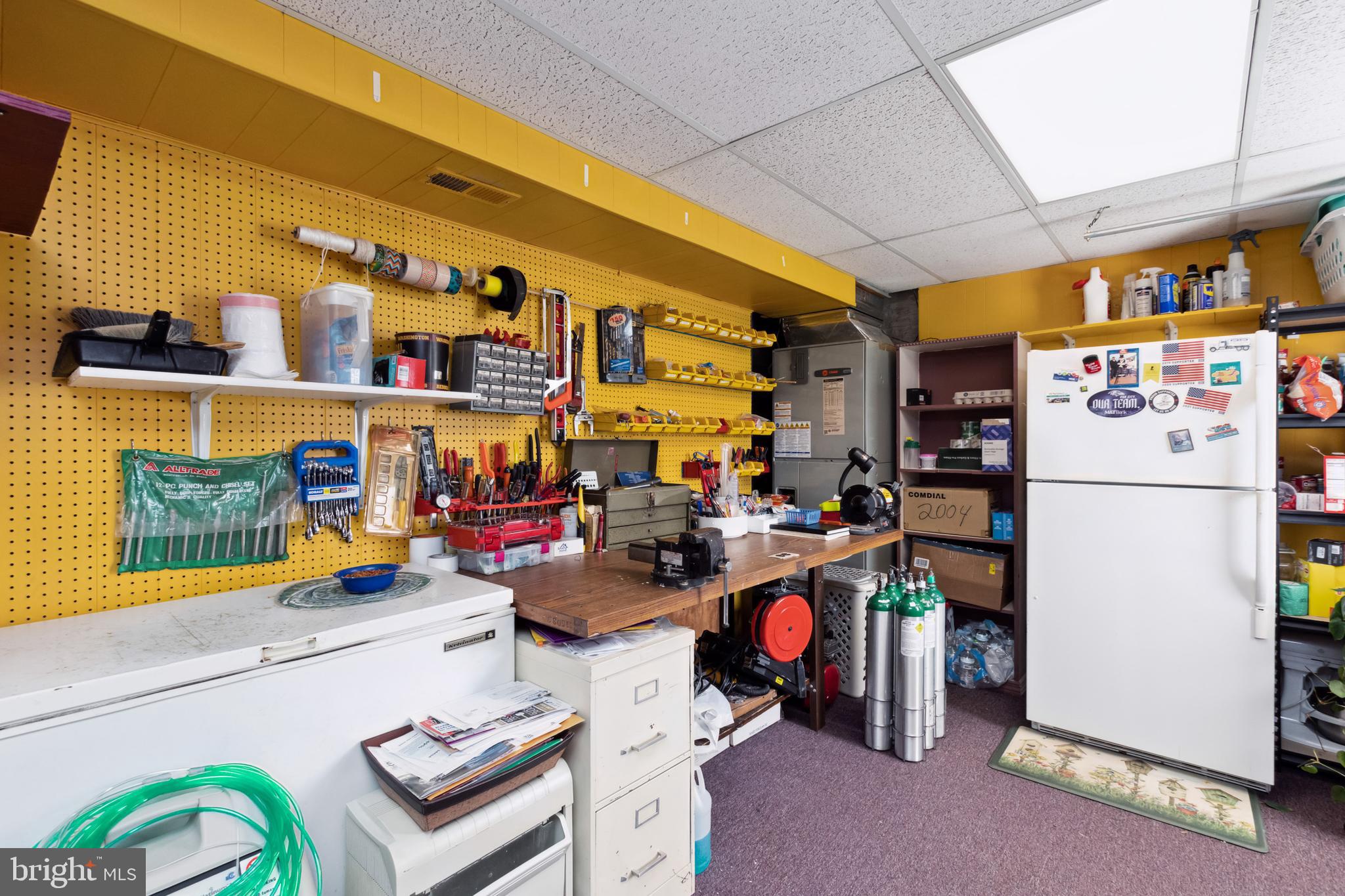 2652 Walston Road Mount Airy, MD 21771 - Photo 28 of 40 Laundry/Storage/Work Bench Area