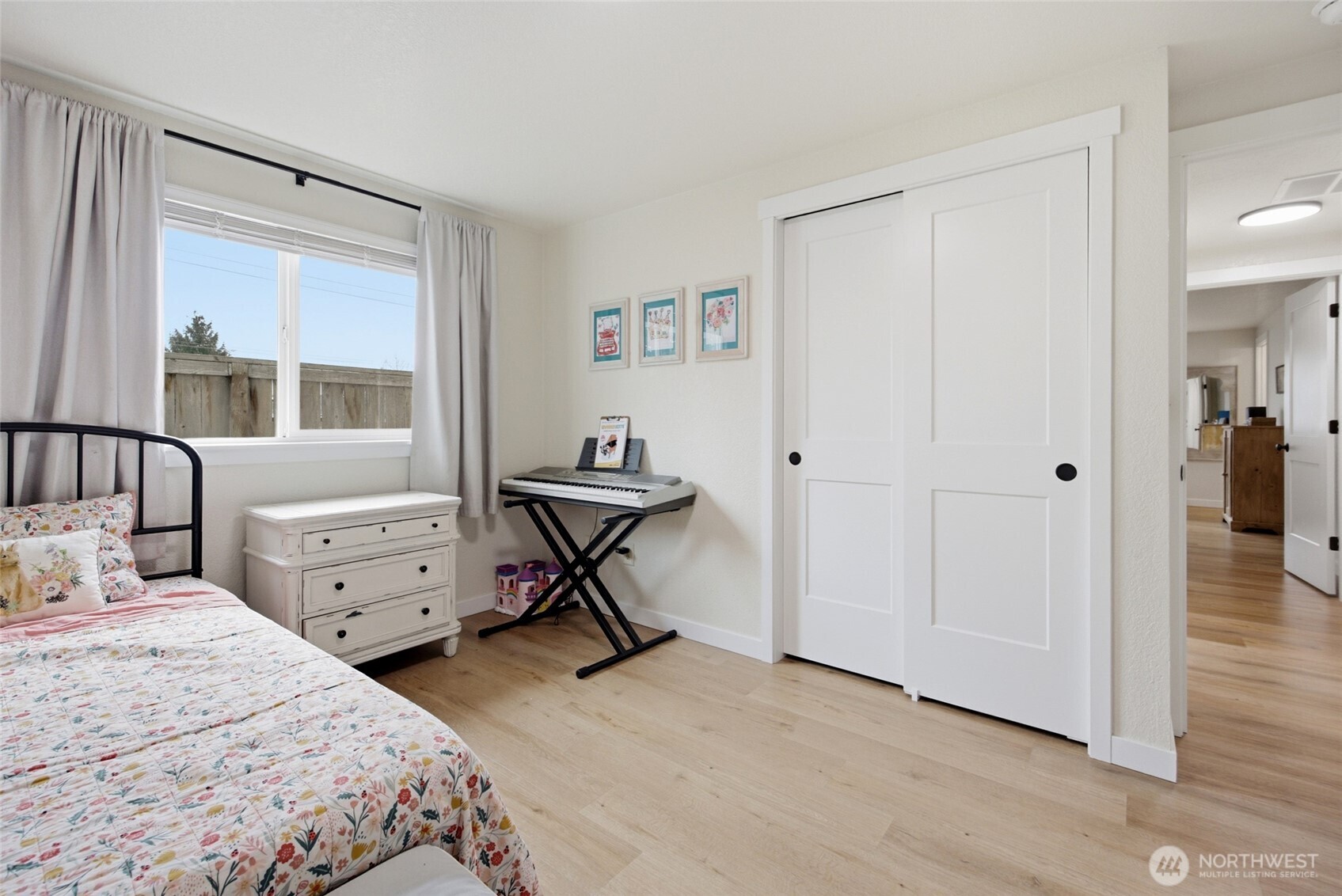 5725 58th Court Southeast Lacey, WA 98513 - Photo 23 of 36 a bedroom with a bed and a window
